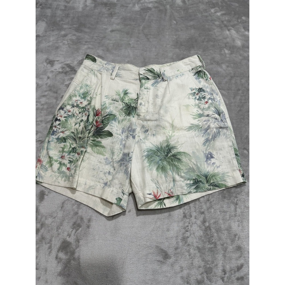 R95th Rebel Dandy Shorts Women's Size Large Floral Pattern See Measurements FLAW